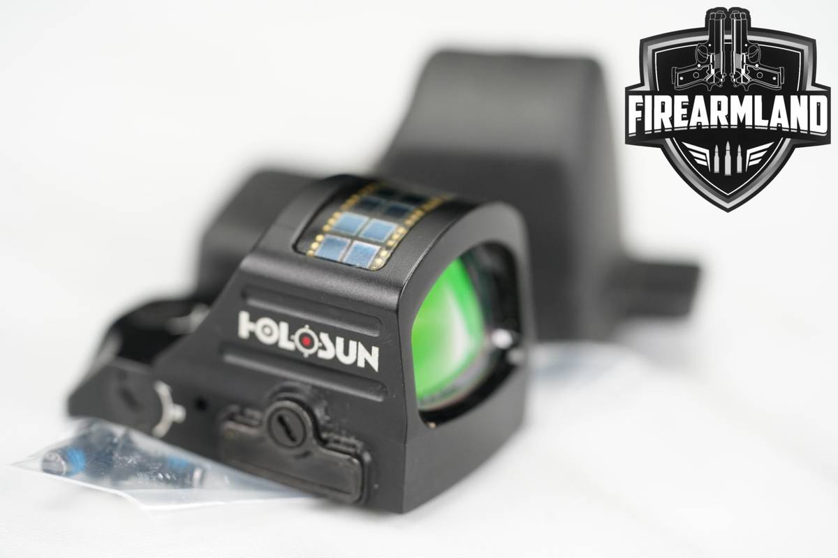 Holosun HS407C 9mm Luger 2 MOA Red Dot Sight HS-407C