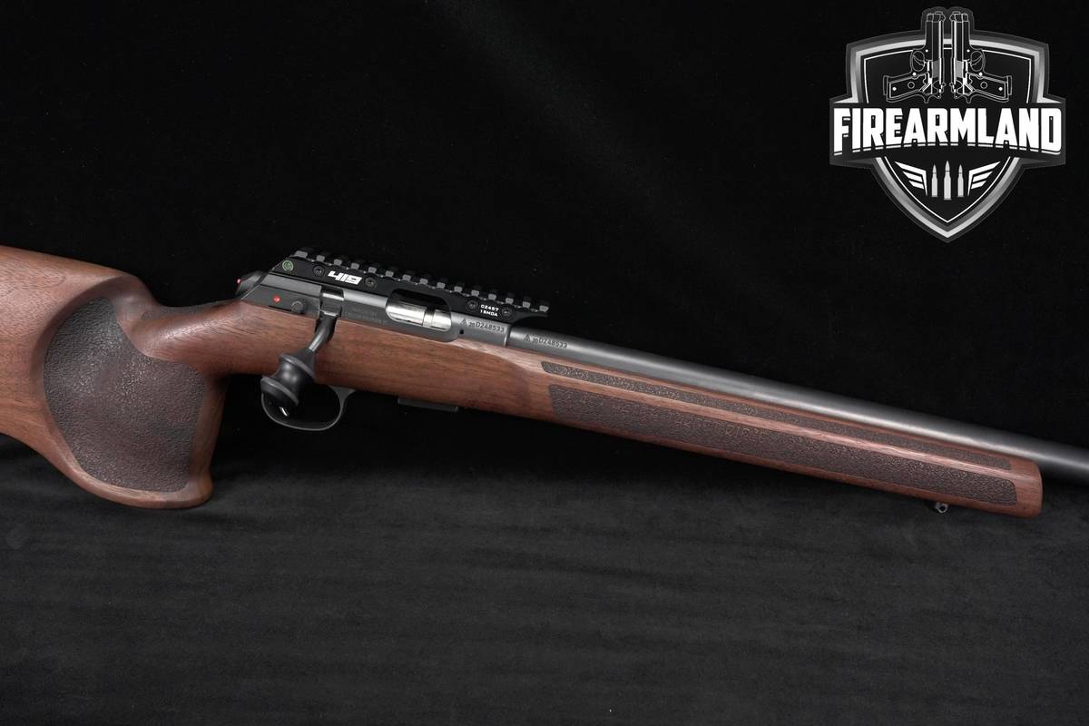 CZ 457 Varmint MTR Match Target Rifle 22LR 20.5" Walnut Competition-Grade