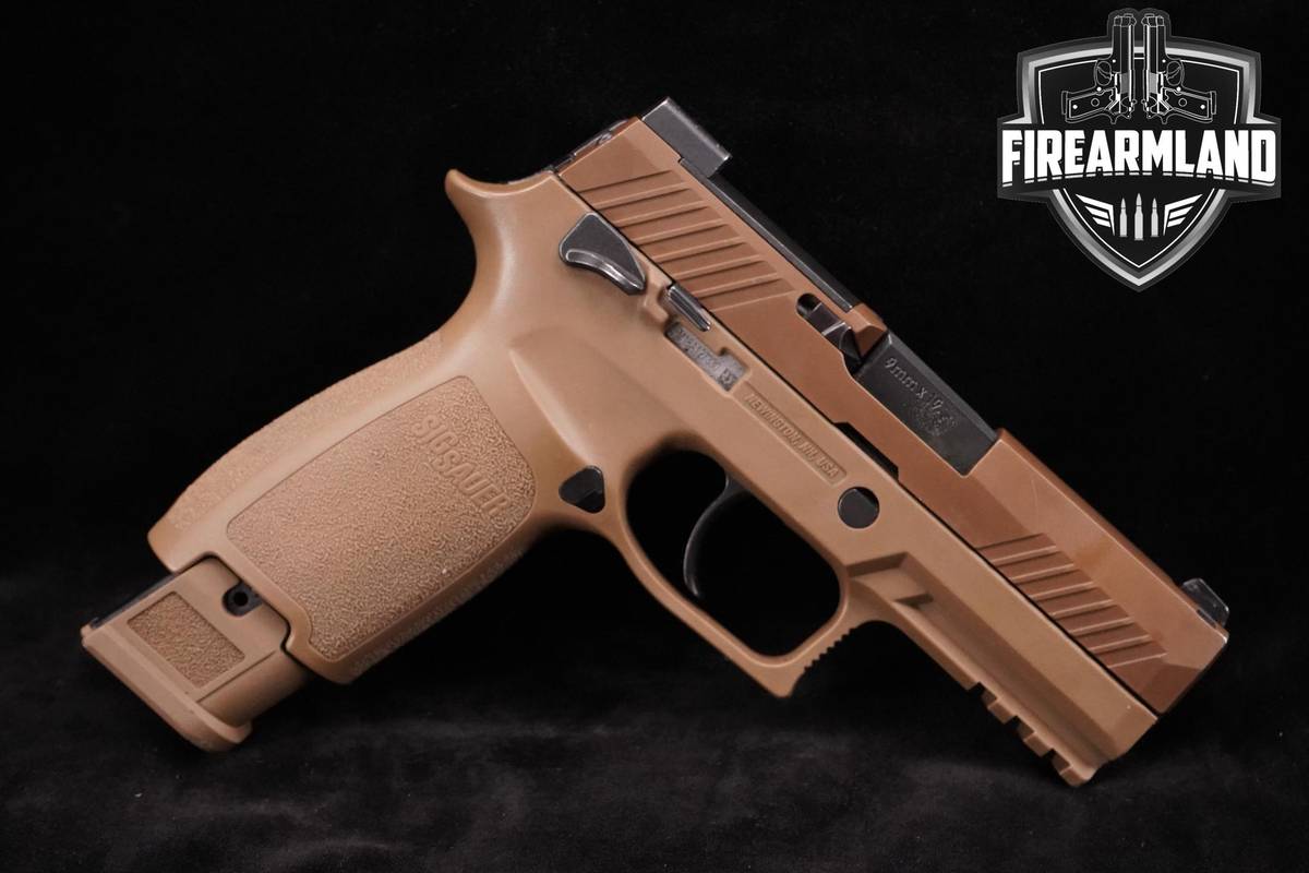 Sig Sauer P320 M18 9mm 3.9" Coyote P-320 M-18 US-Army +3 MAGS