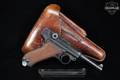 1934-1938 Mauser P.08 Luger S/42-coded, commercial-proofed, undated chamber (1934–1938) 9mm Luger (9x19 Para) Blued in Very Good Condition Image 2