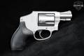 Smith & Wesson (S&W) Model 642-1 Airweight; No Internal Lock .38 Spl. Stainless in Very Good Condition Image 3