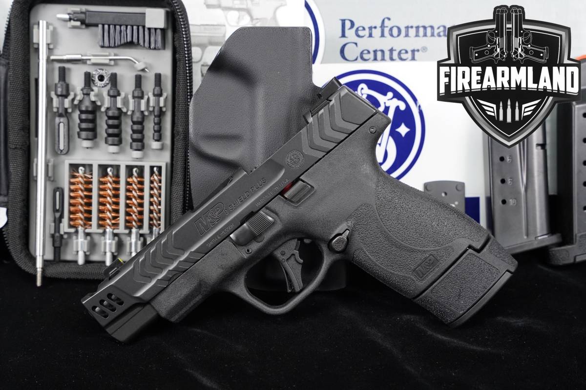 Smith & Wesson M&P9 Shield Plus Performance Center Carry Comp S&W 9mm M&P-9