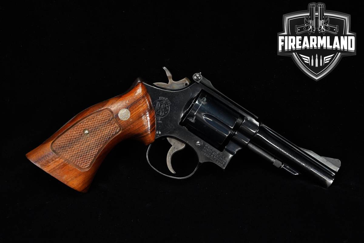 Smith & Wesson S&W Model 15-3 Combat Masterpiece DA/SA 38-Special 4" Blued