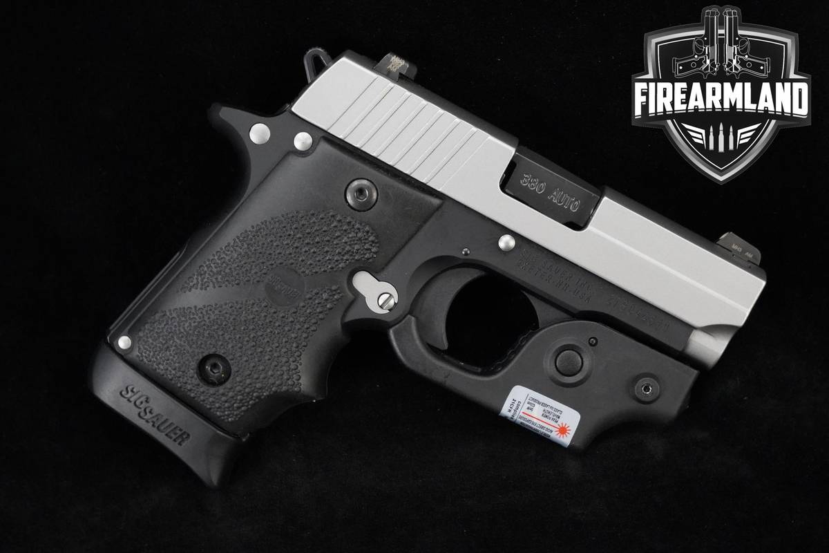 Sig Sauer P238 380 ACP Two-Tone P238 +3 MAGS & ORIG CASE