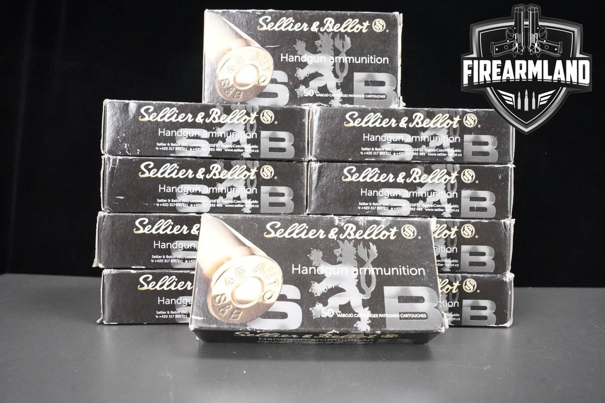 45 ACP Ammo 45-ACP 500 Ammunition ROUNDS