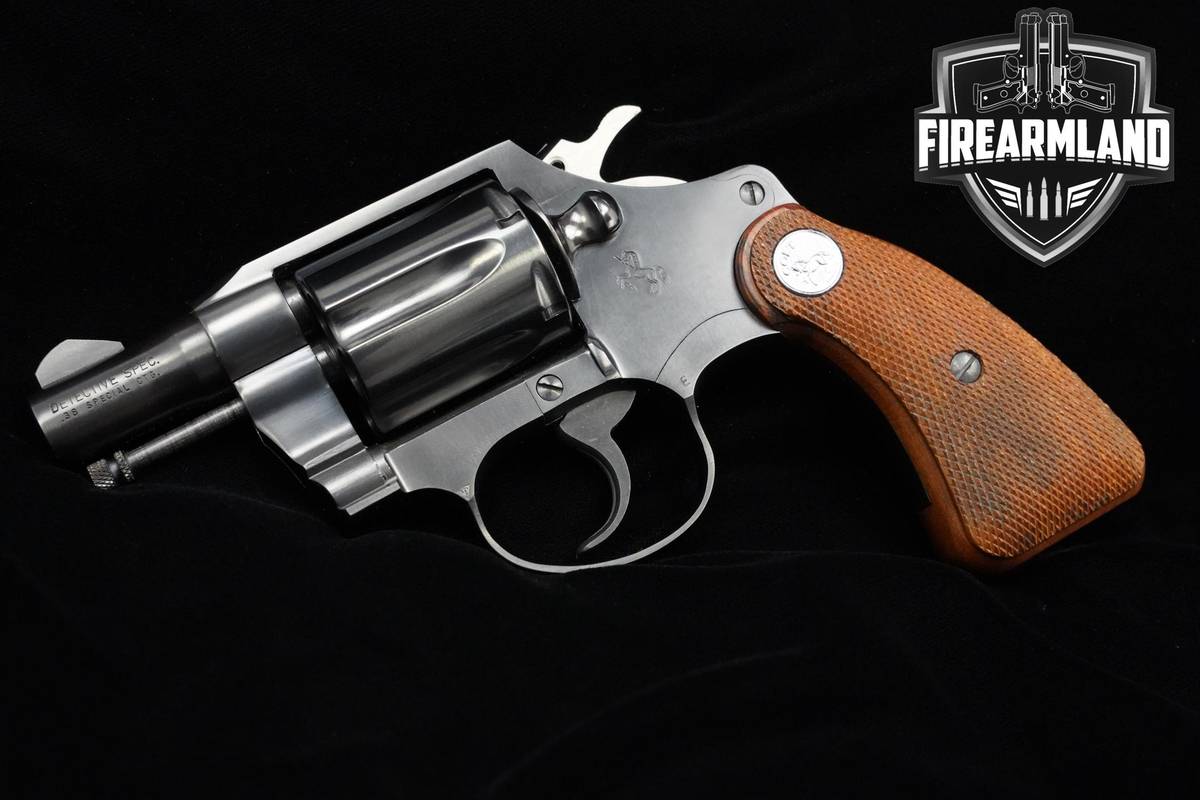 MINTY! 1967 Colt Detective Special 38 Special 2" Blued Colt +ORIG BOX