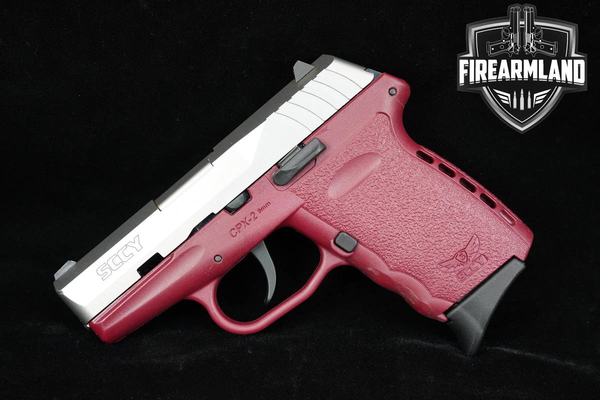SCCY Industries CPX-2 9mm 3.1" Stainless Two-Tone CPX2