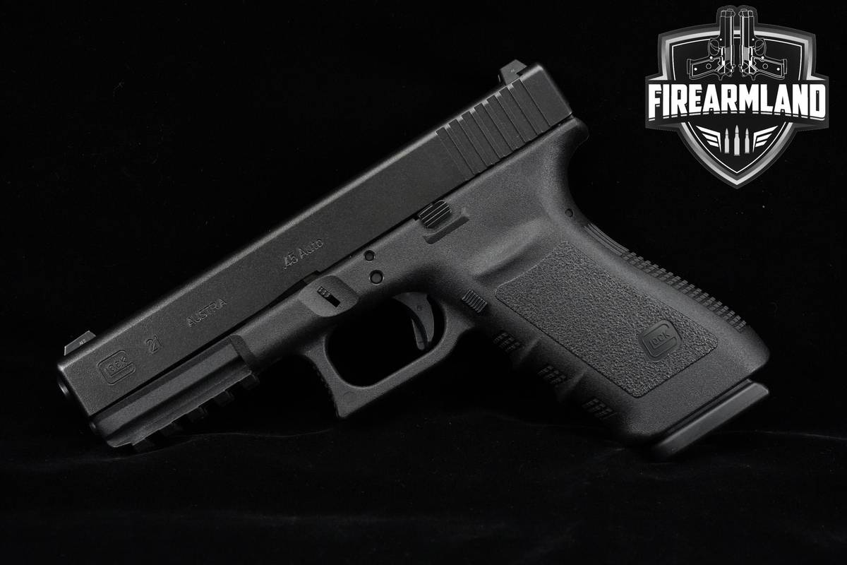 Glock 21 SF Gen 3 Picatinny Rail 45 ACP 4.61" G21 21SF +2 MAGS & ORIG CASE