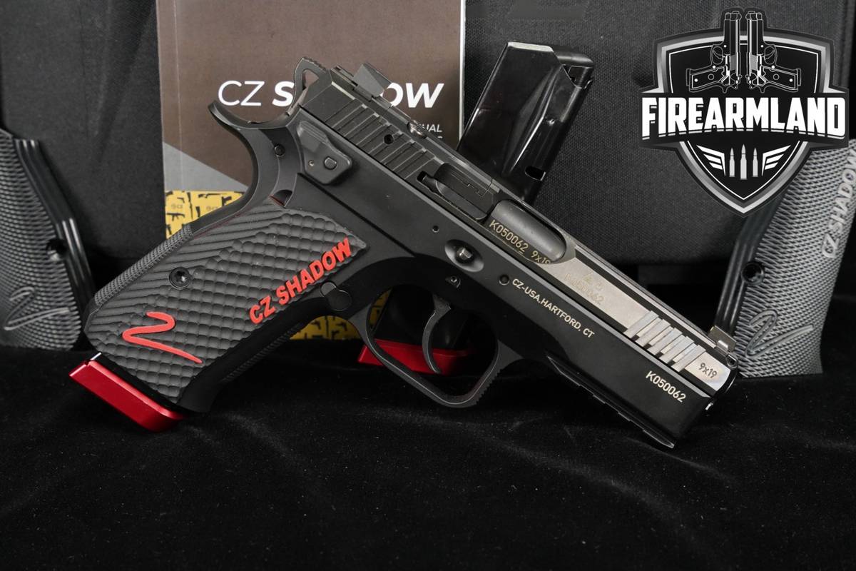 CZ Shadow 2 Carry 9mm Optics‑Ready 4" Shadow2 +TWO MAGS & ORIG CASE