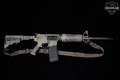 Palmetto State Armory (PSA) PA-15 5.56mm NATO Custom Rattle Can Woodland in Good Condition Image 2