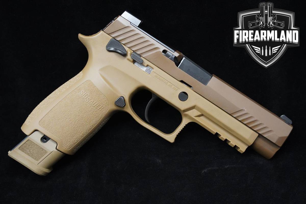 Sig Sauer P320 M17 9mm 4.7" Coyote Tan OR Sig-Sauer P320 SIG M17 +ORIG CASE