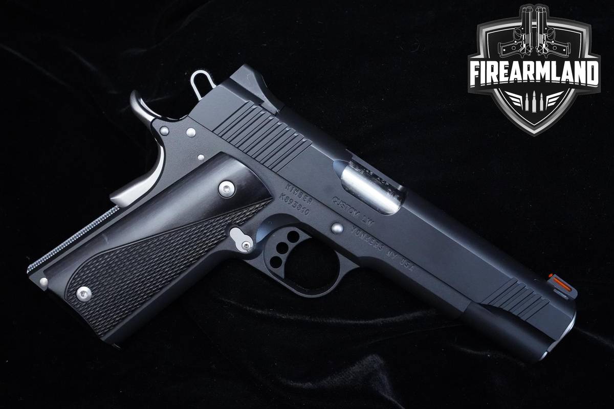 Kimber Custom LW Nightstar 1911 45 ACP 1911 5" Kimber-1911 +ORIG CASE