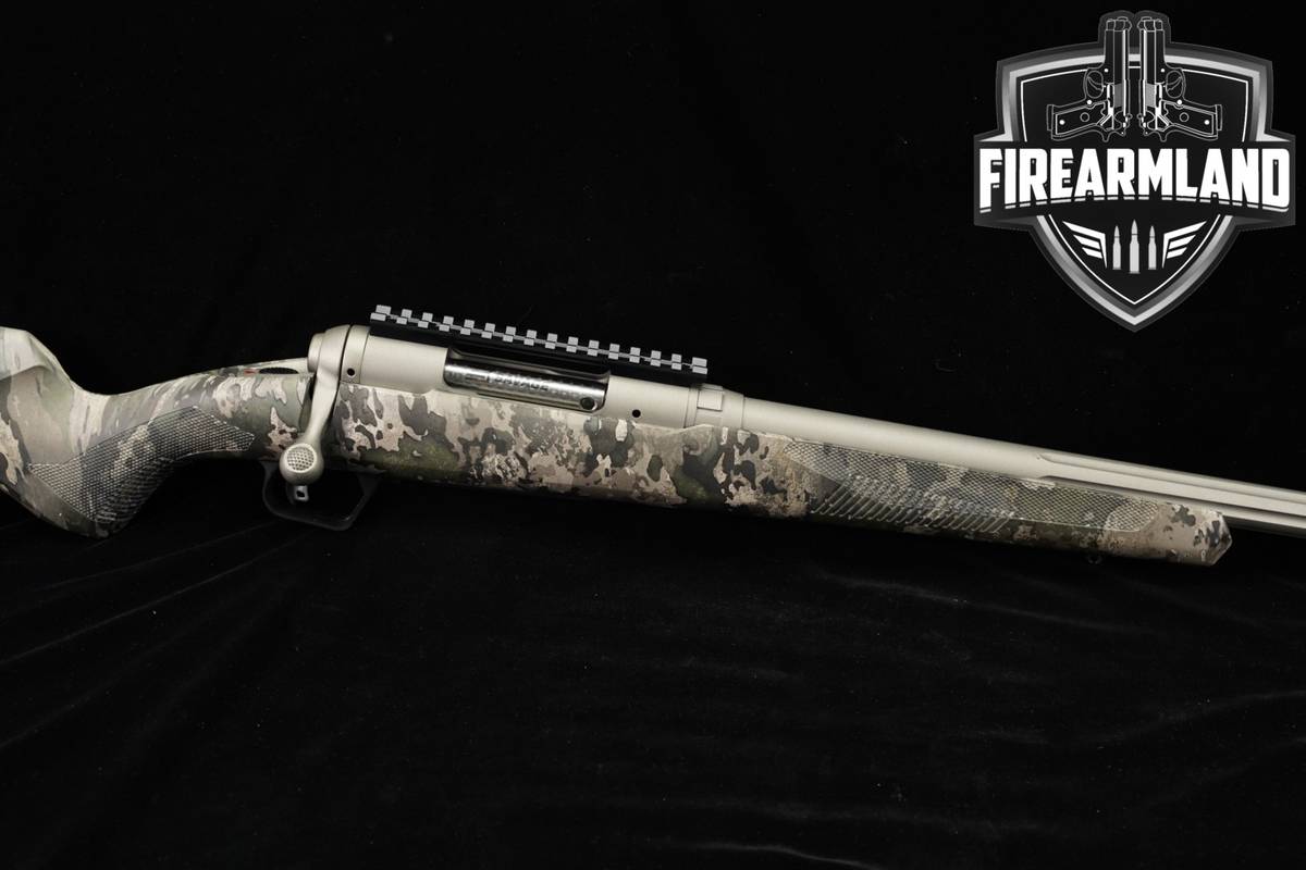 Savage Arms Model 110 6.5 Creedmoor 24" Silver & Camo M110