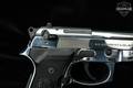 Beretta Model 92FS Compact Inox w/ Rail 9mm Luger Polished Stainless in Like-New Condition Image 4