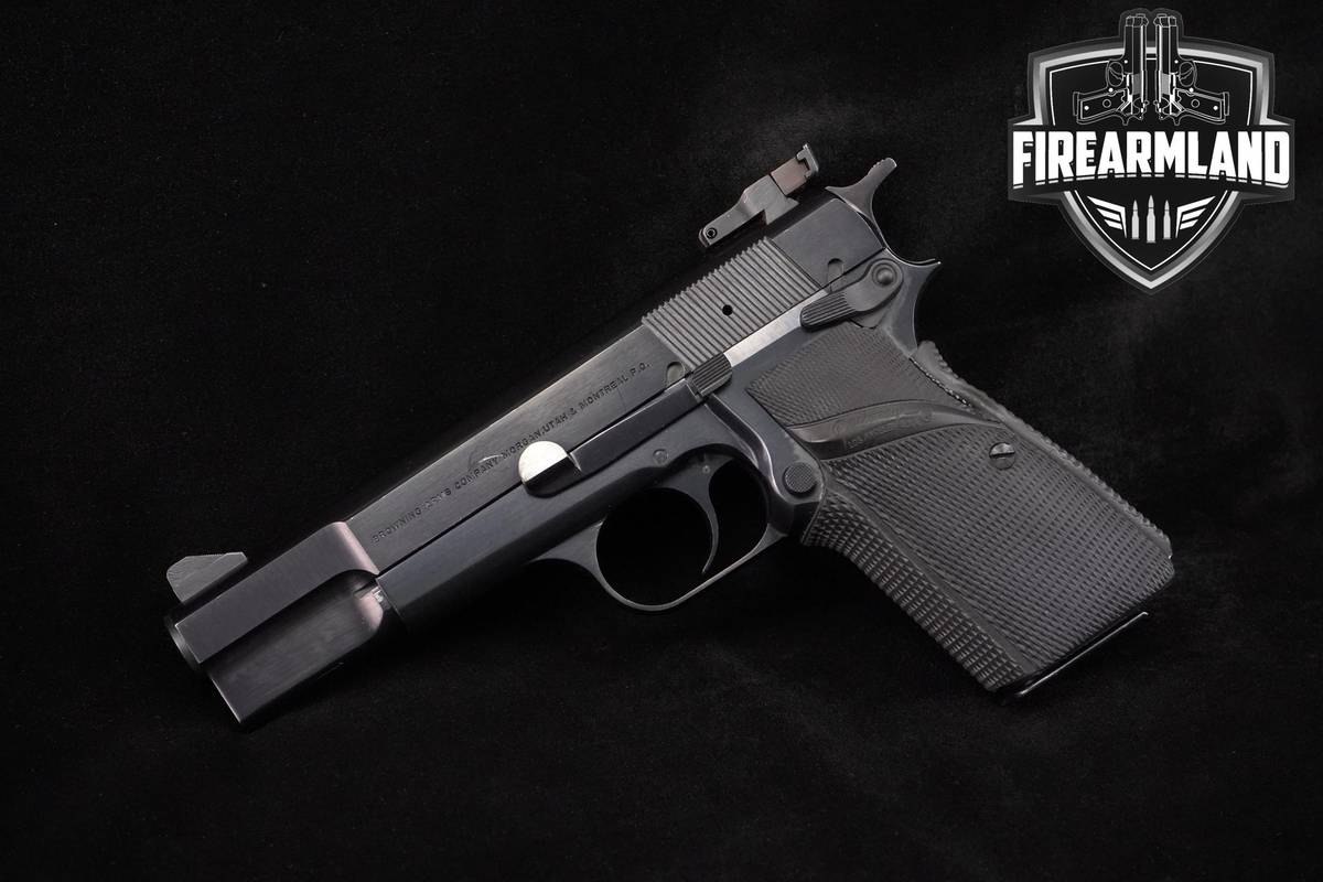 Browning Hi-Power Standard Mk III Adjustable Sights 9mm 4.63" HiPower High