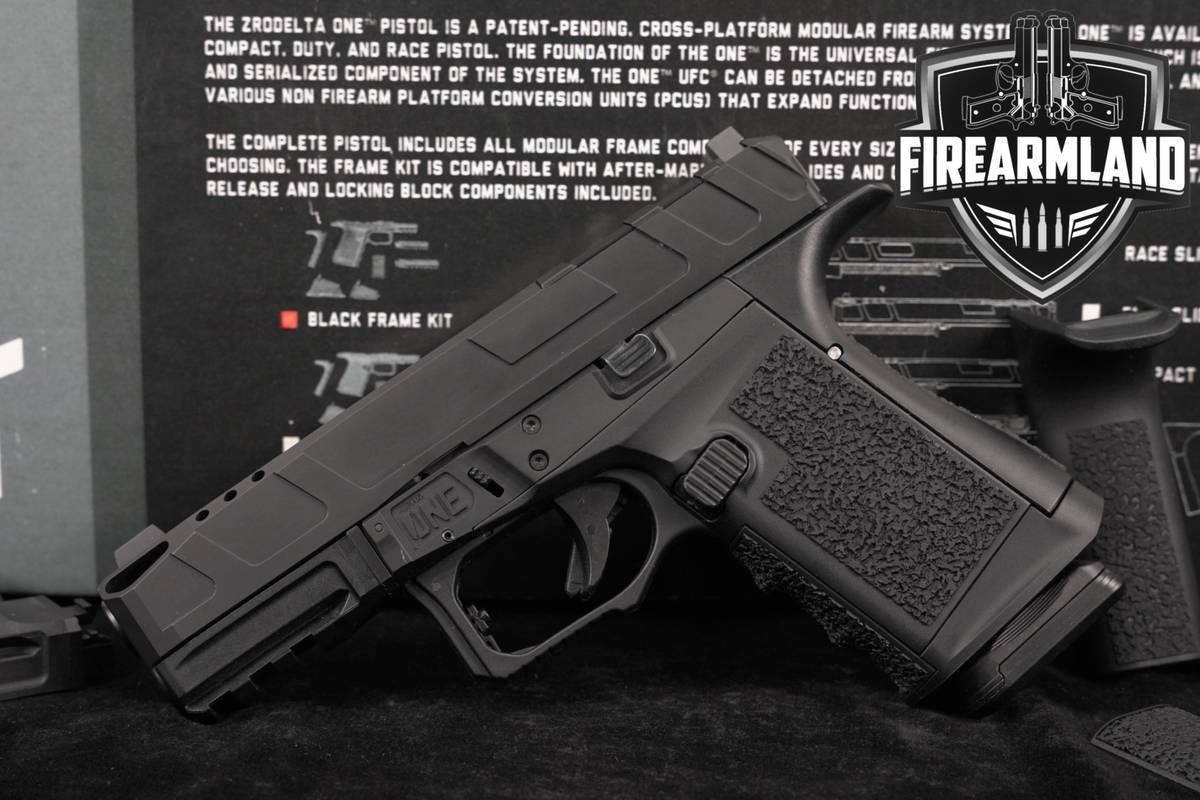 ZRO Delta ONE 9mm Optics-Ready 4.01" 1 +ORIG BOX