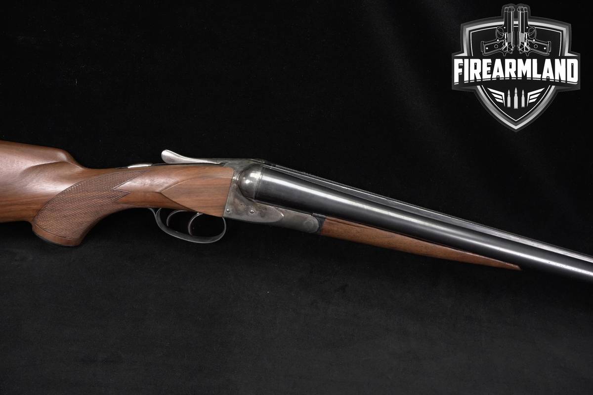 A.H Fox Gun Co Sterlingworth 12-Gauge AH 30" Blued & Walnut SXS