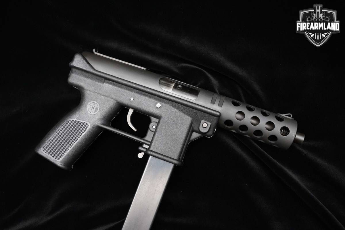 ORIG CASE Intratec TEC-9 5" 20-Rd 9mm Intratec Threaded TEC-9 SWAMP SWEEPER