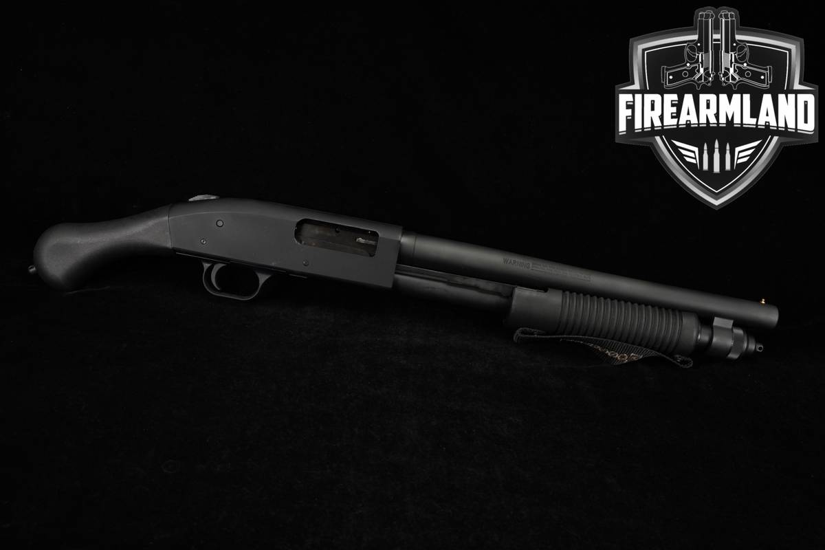 Mossberg 590 Shockwave 12-Gauge 14.375 Blued & Synthetic
