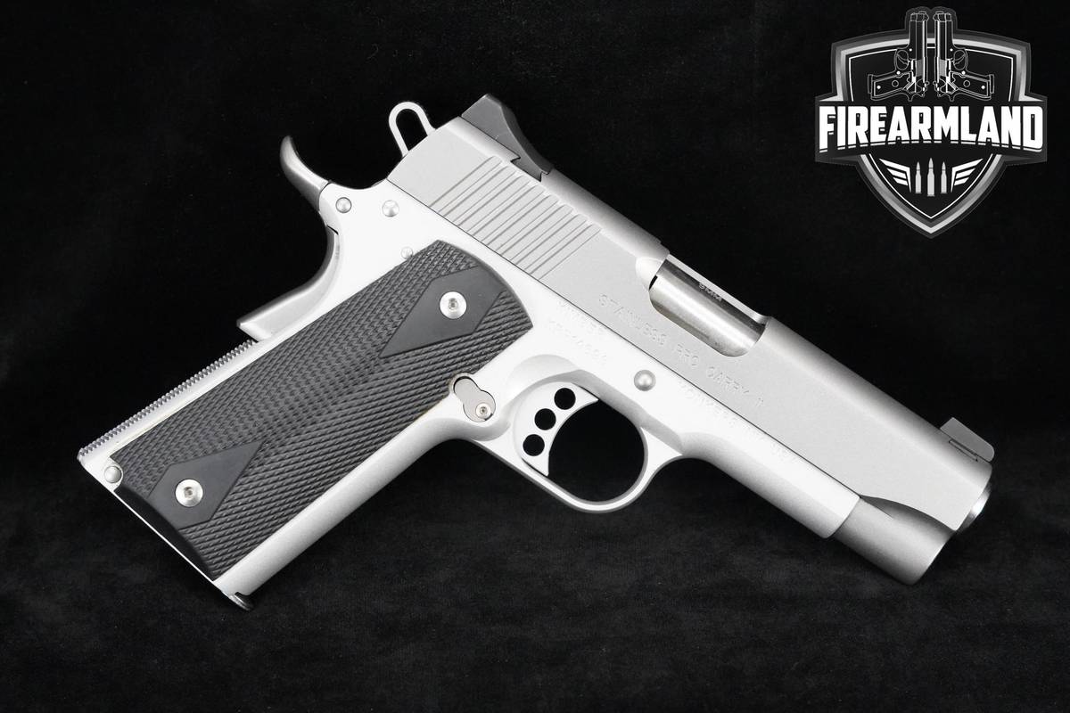 Kimber Stainless Pro Carry II 9mm 1911 4" Kimber 1911 +ORIG CASE