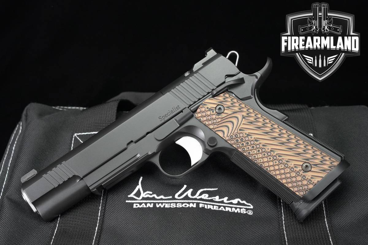USA MADE Dan Wesson Specialist 45 ACP 1911 5" +2 MAGS & ORIG BOX
