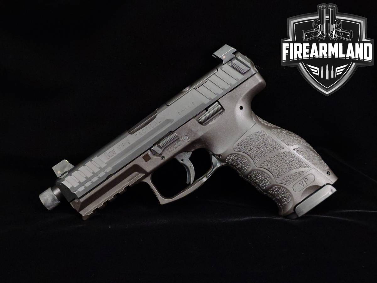 THREADED Heckler & Koch H&K HK VP9 Tactical OR 9-mm +3 MAGS & ORIG CASE