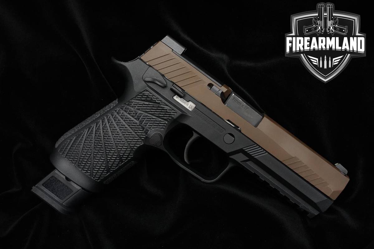 Sig Sauer P320 M17 9mm 4.75" P320 Wilson Combat Frame +3 MAGS & ORIG CASE