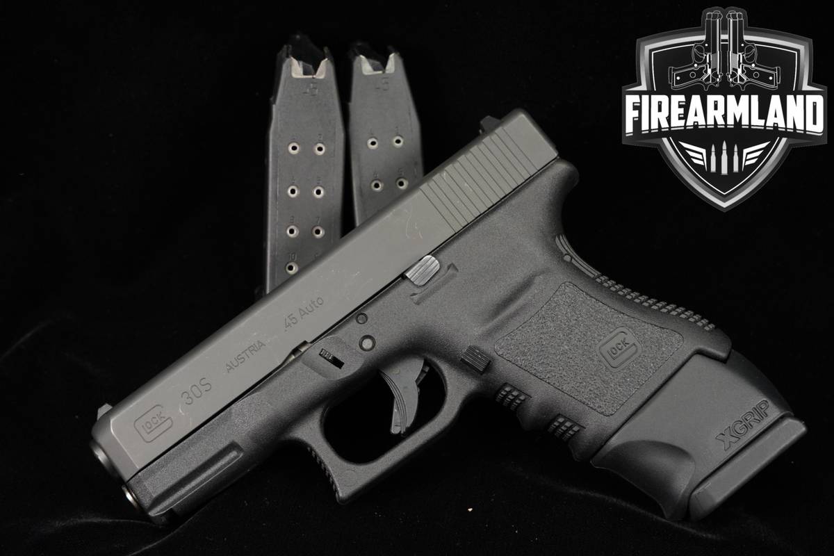 Glock 30S Gen3 G30S Gen 3 45 ACP 3.78 +THREE MAGS
