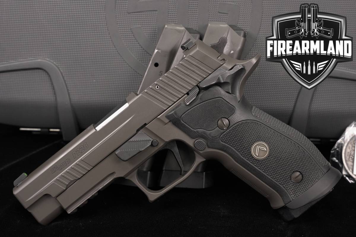 Sig Sauer P226 Legion SAO R2 9mm Optics-Ready P 226 +3 MAGS, ORIG CASE