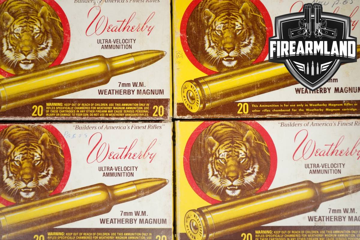 80 RDS! 7mm Wby Magnum Ammo Mag Ammunition