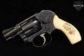 1976 Smith & Wesson (S&W) Model 49 Michel Courant Engraved .38 Spl. Blued in Very Good Condition Image 3