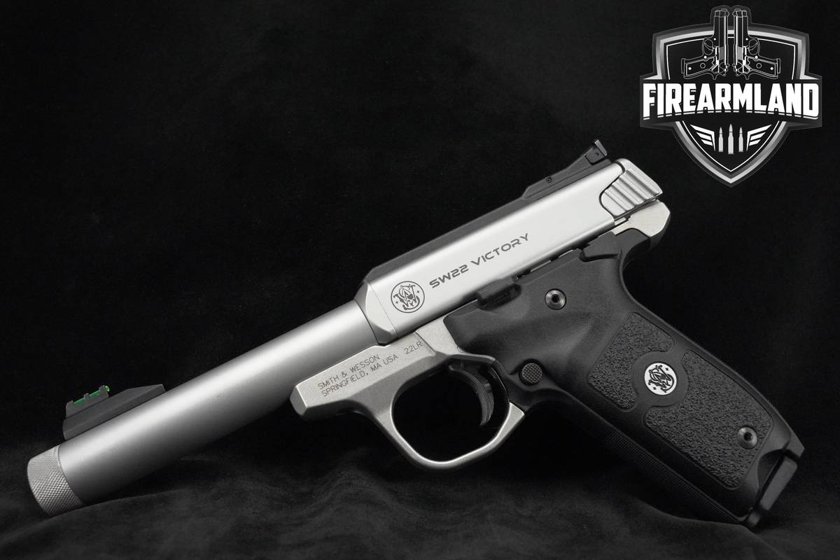 Smith & Wesson SW22 Victory 22LR 5.5" Stainless S&W-SW22-Victory +2 MAGS