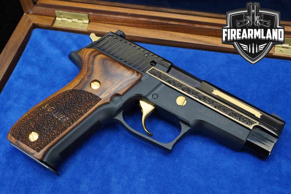 1-OF-226! Sig Sauer P226 25th Anniversary 9mm Sig-Sauer P226 DISPLAY-CASE