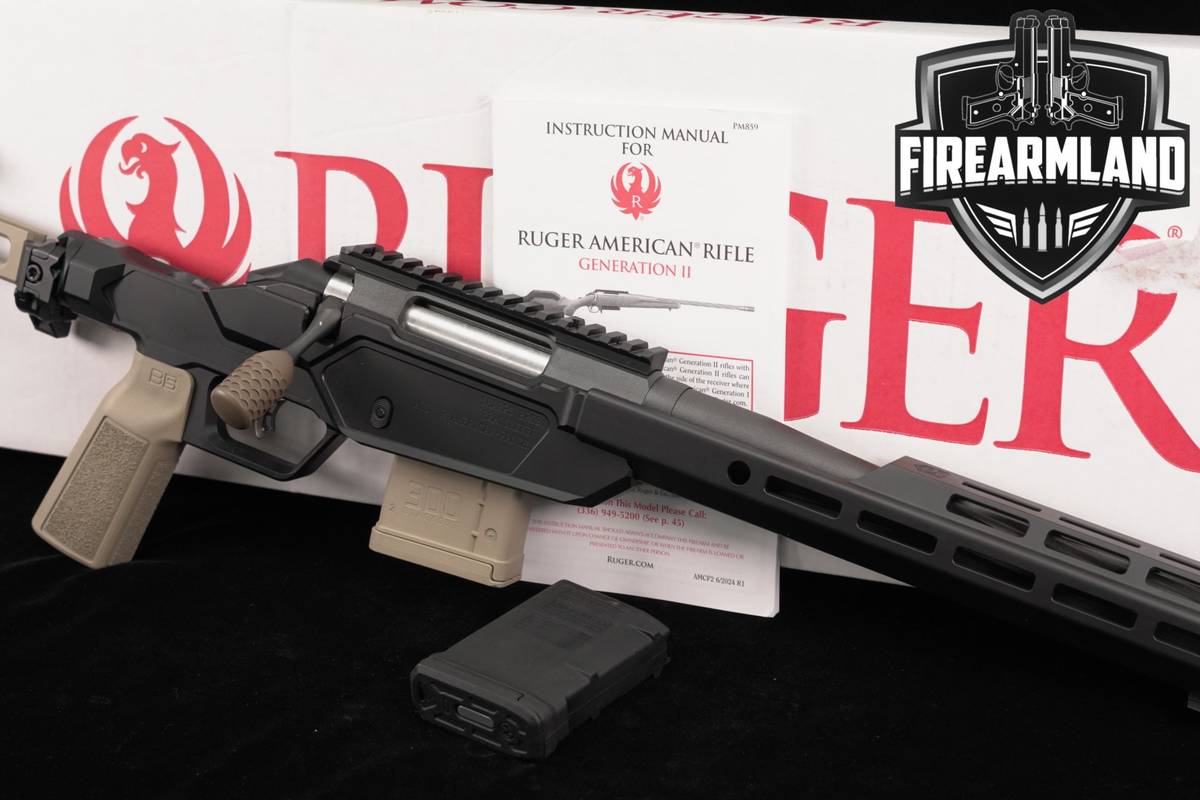 Ruger American Rifle Ranch 300 Blackout SIG CROSS STOCK +2 MAGS & ORIG BOX