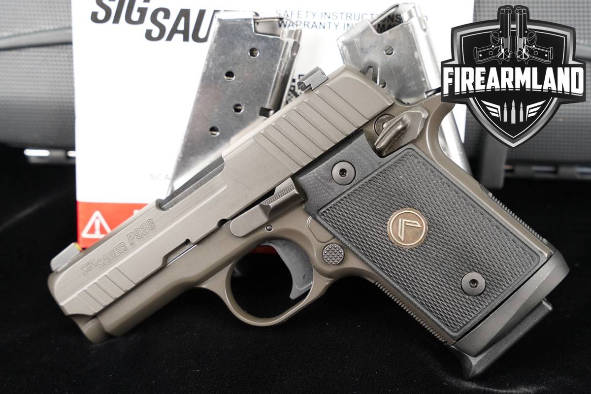 Sig Sauer P938 Legion 9mm 3" P 938 +THREE MAGS & ORIG CASE