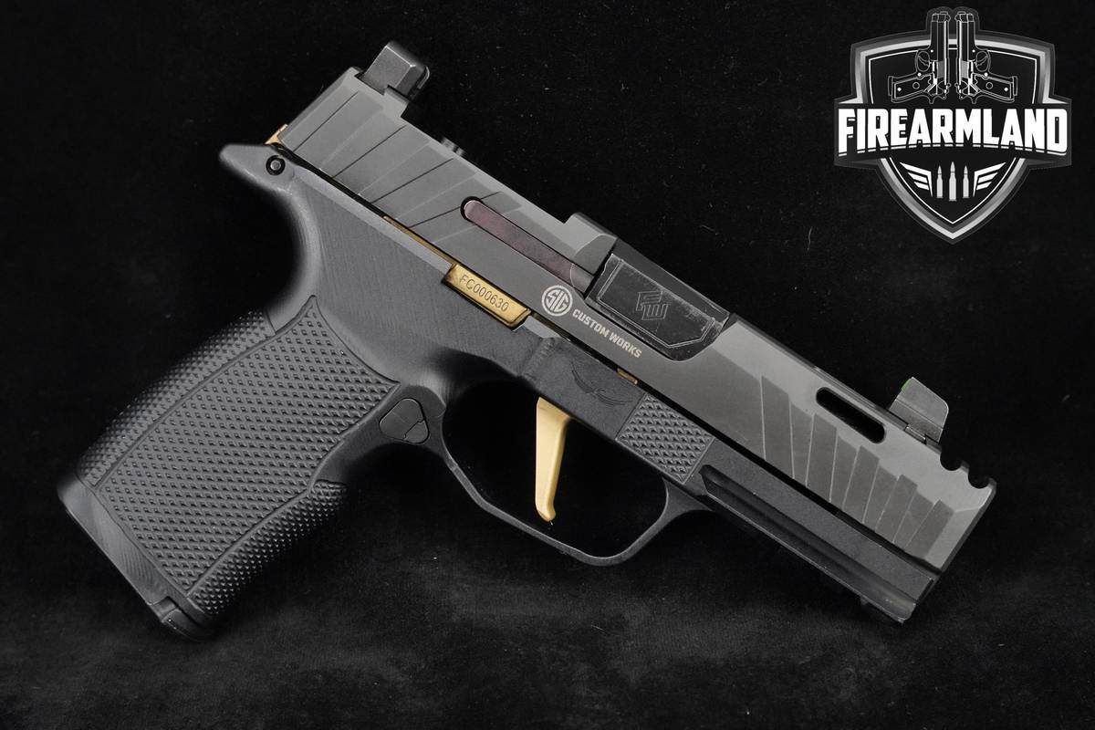 Sig Sauer P365X Spectre Comp 9mm 3.1" Icarus Ace Frame Sig P365X +7 MAGS