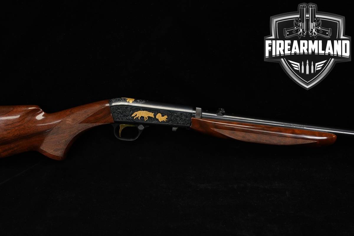 1988 Browning SA-22 Grade VI 22LR 19 Blued & Walnut SA22 24K GOLD Inlays