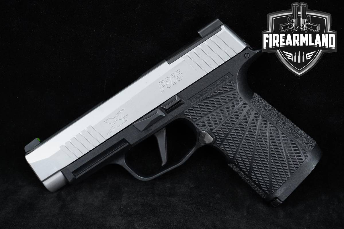 Sig Sauer P365 XL X-Series 9mm P365XL Two-Tone Stainless +2 MAGS & OG CASE