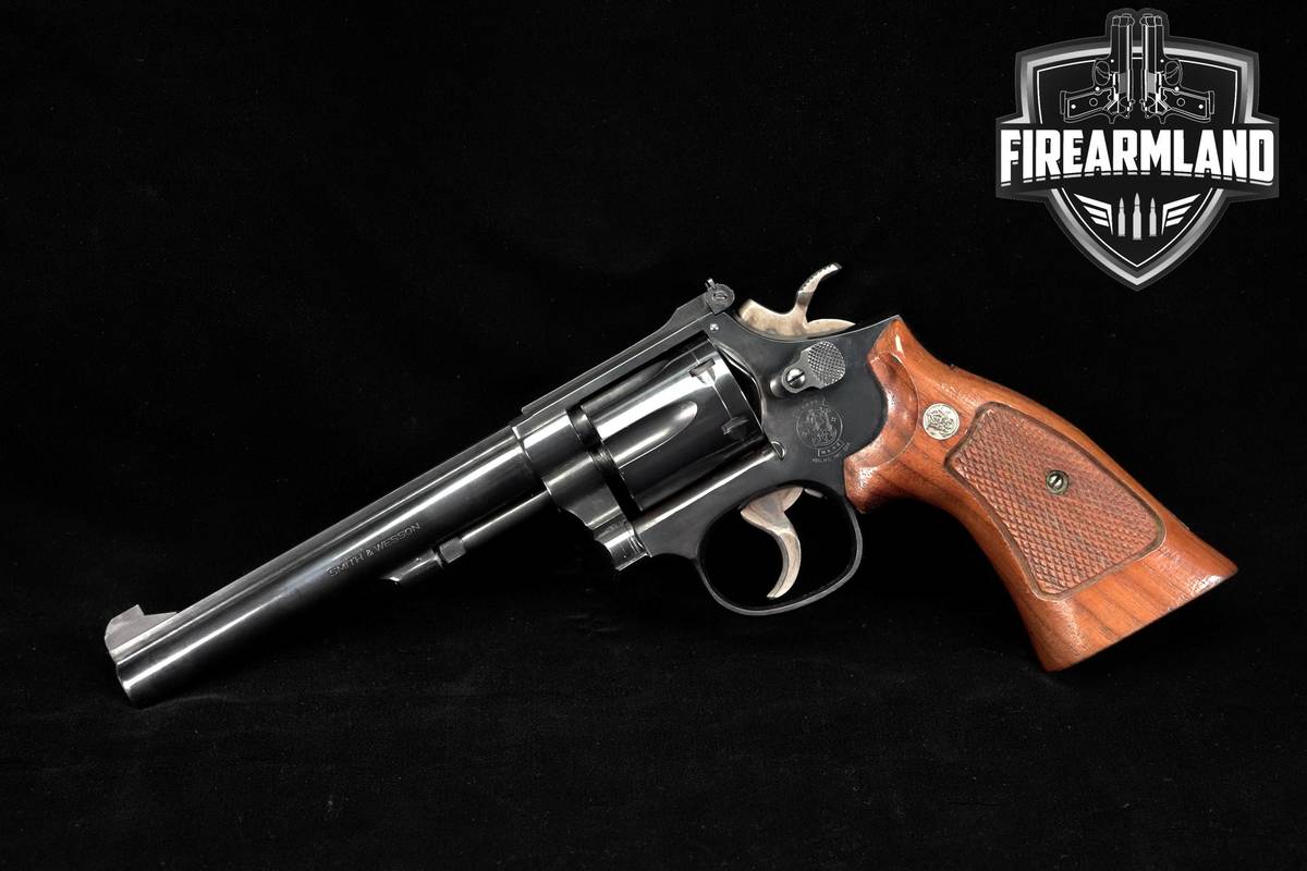 1980'S Smith & Wesson S&W Model 17-4 K-22 Masterpiece 22LR 6 Blued Revolver