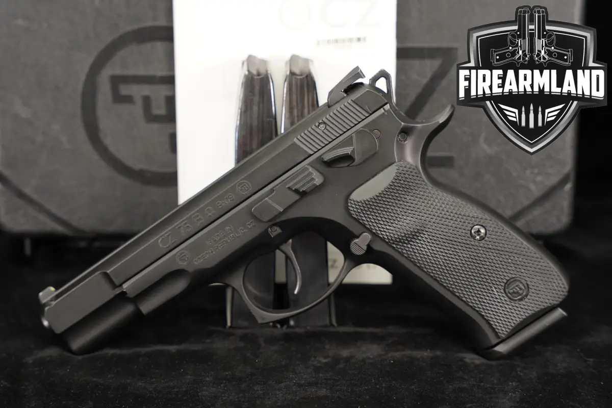 CZ 75 B Omega 9mm 4.6" CZ75B CZ75 75B +3 MAGS & ORIG CASE