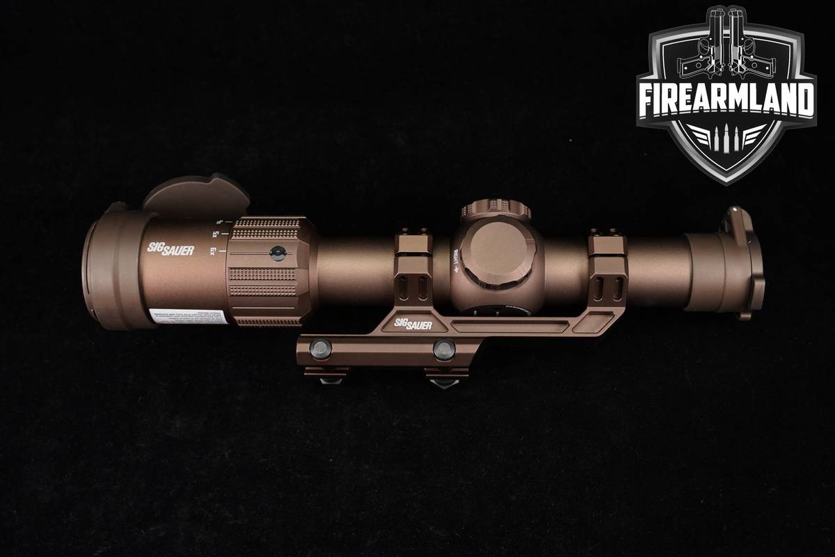 Sig Sauer TANGO-MSR 1-6x24mm Illuminated BDC6 Reticle LPVO