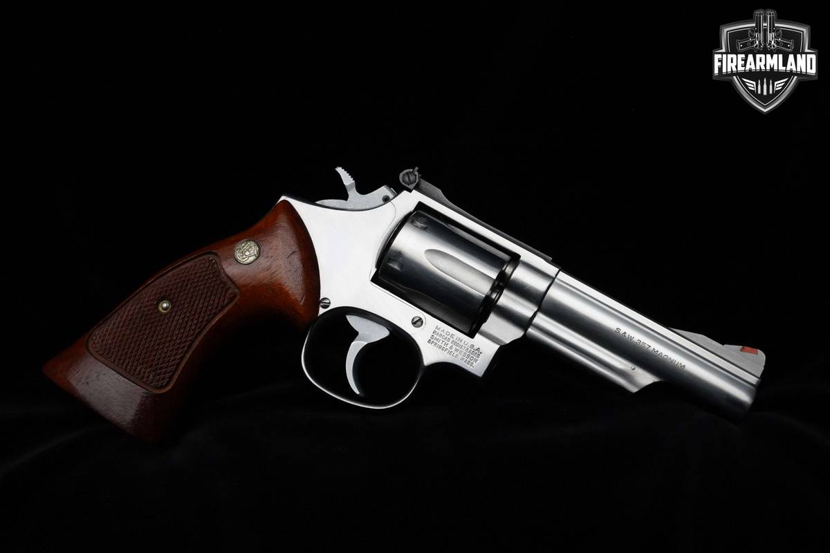 1982 Smith & Wesson 66-2 4" Stainless DA/SA 357 Mag S&W Combat Magnum S&W