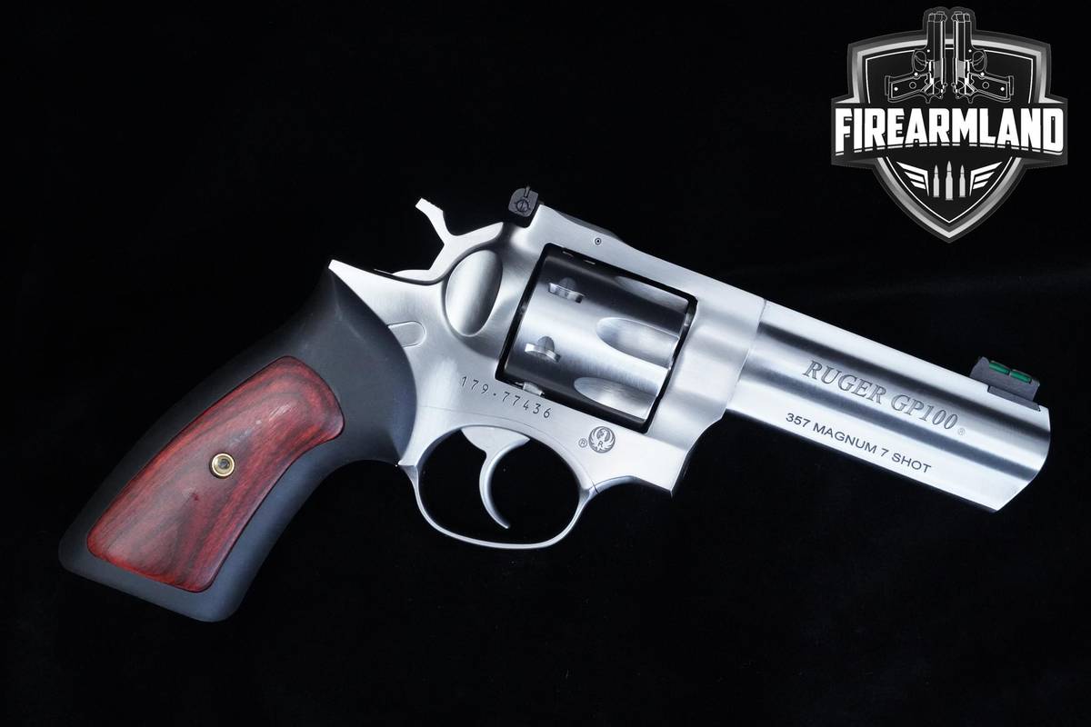 Ruger Model GP100 357 Magnum 4.2" Satin Stainless Ruger GP100 GP-100 DA/SA