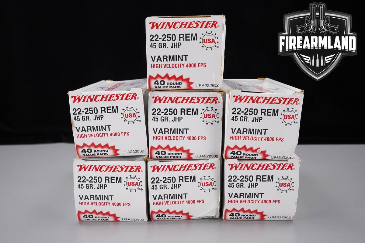 280 RDS! 22-250Rem Ammo 22-250 Remington