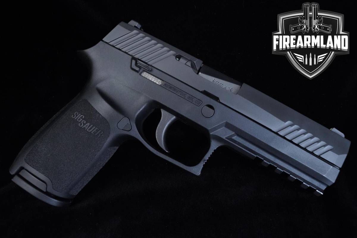 Sig Sauer P320 Full Size 9mm 4.07" Sig-Sauer P320 P-320 ORIG CASE & HOLSTER