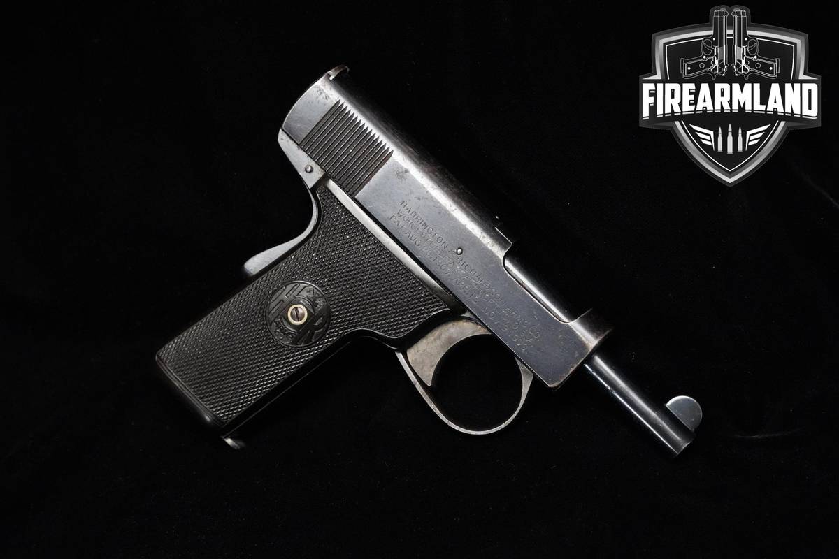 1918-1924 Harrington & Richardson H&R Self-Loading Type 2 32 ACP 3.25" H&R