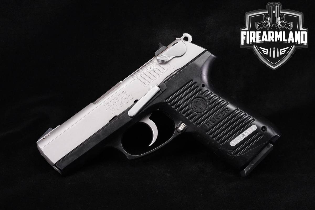 1997 Ruger P95 DC 9mm 3.9" Stainless P-95 +2 MAGS
