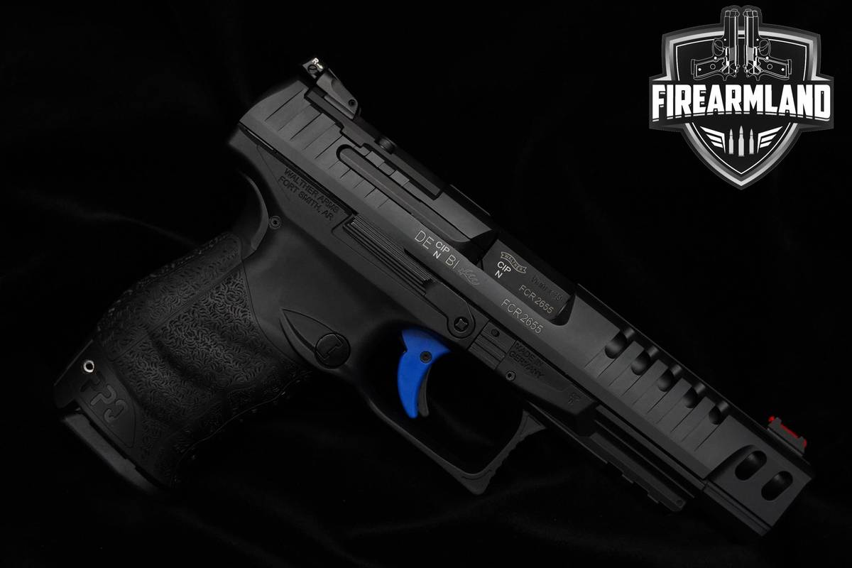 LIKE-NEW Walther Q5 Match M2 COMPETITION 9mm 5" Tenifer Walther +3 MAGS