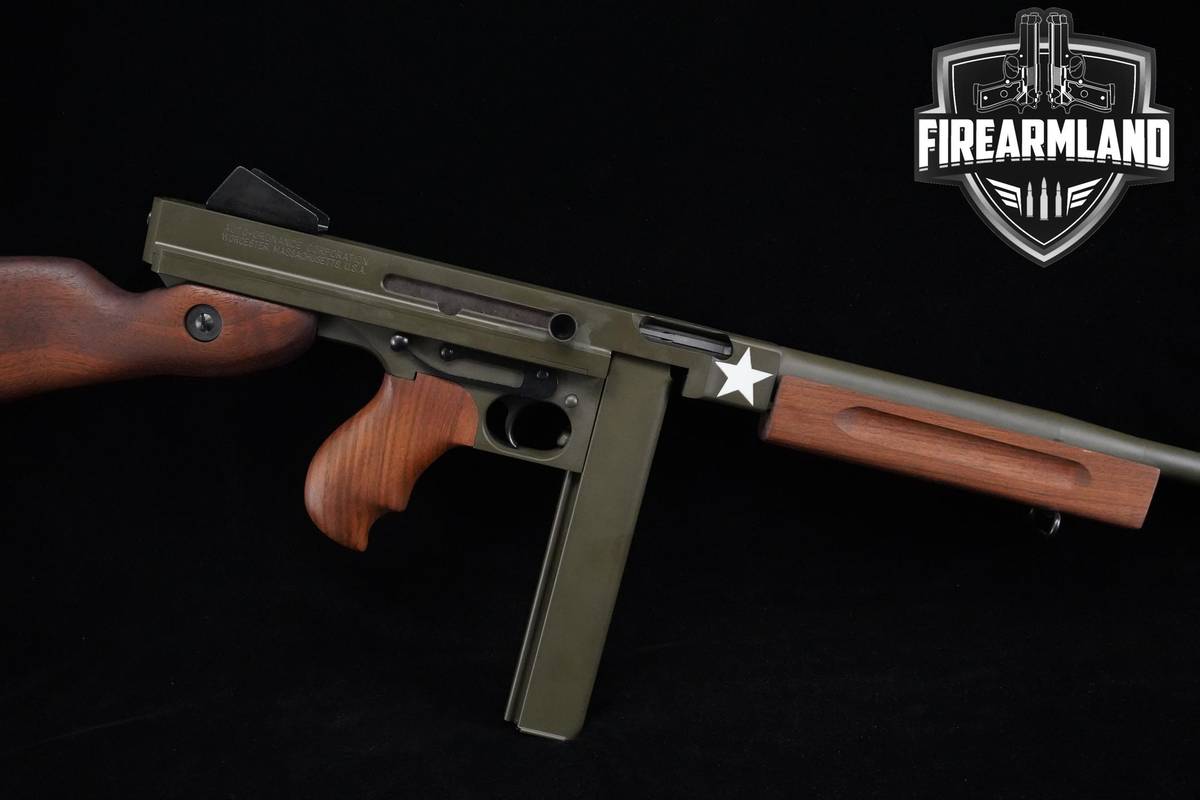 Auto Ordnance Thompson Carbine Tanker WW2 45-ACP 16.5" M1A1 +ORIG CASE