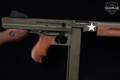 Auto Ordnance Thompson Carbine Tanker WW2 .45 ACP OD Green Cerakote in Excellent Condition Image 5